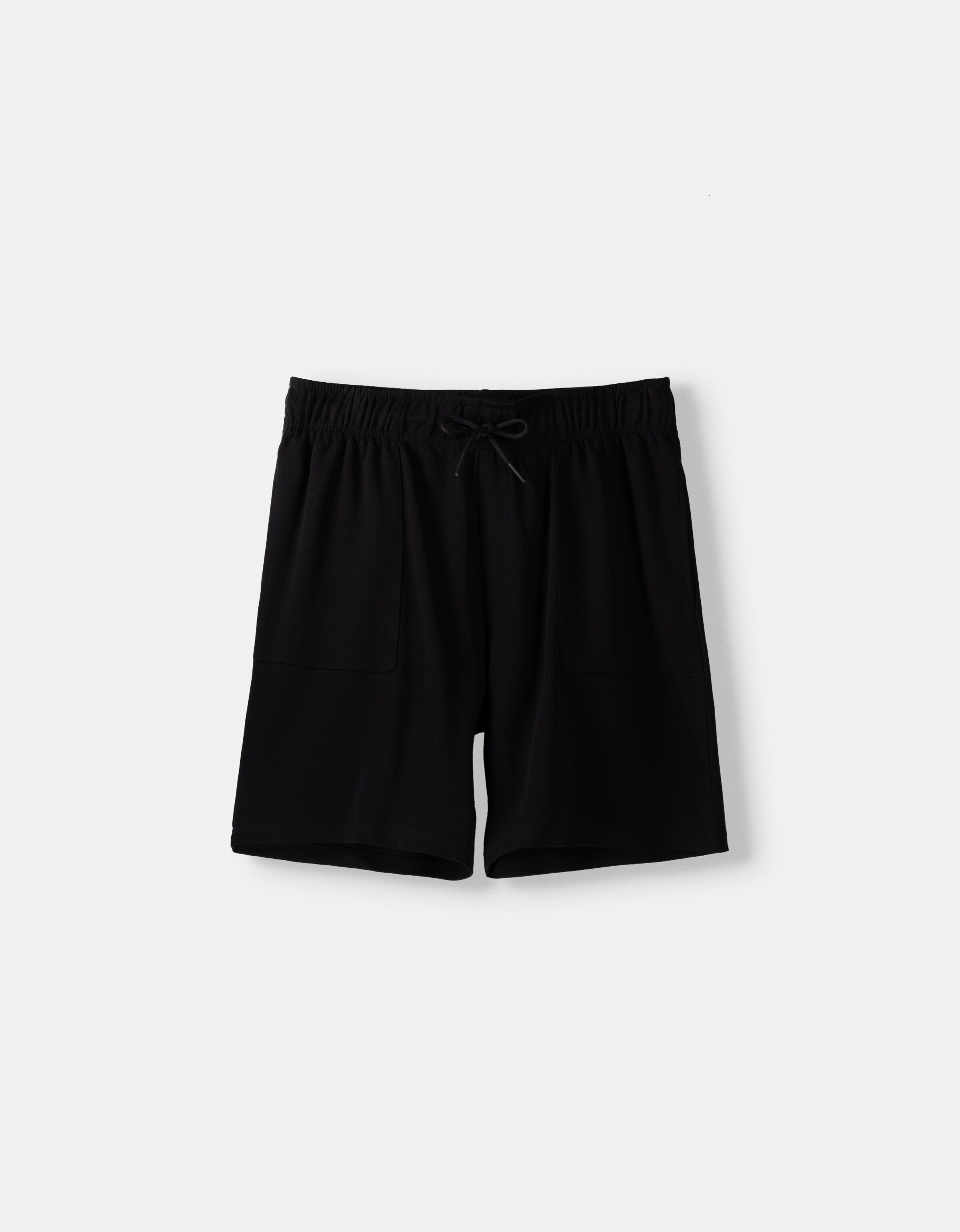 شلوارک برمودا اینترلاک برند Bershka 7328764