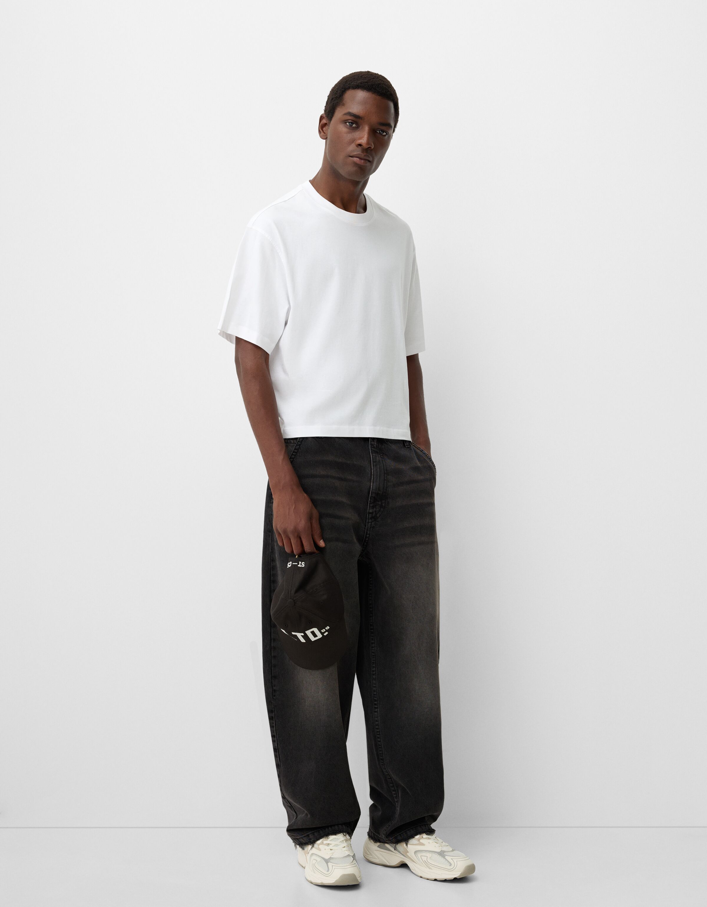 شلوار جین اسکیتری برند Bershka 1154533614