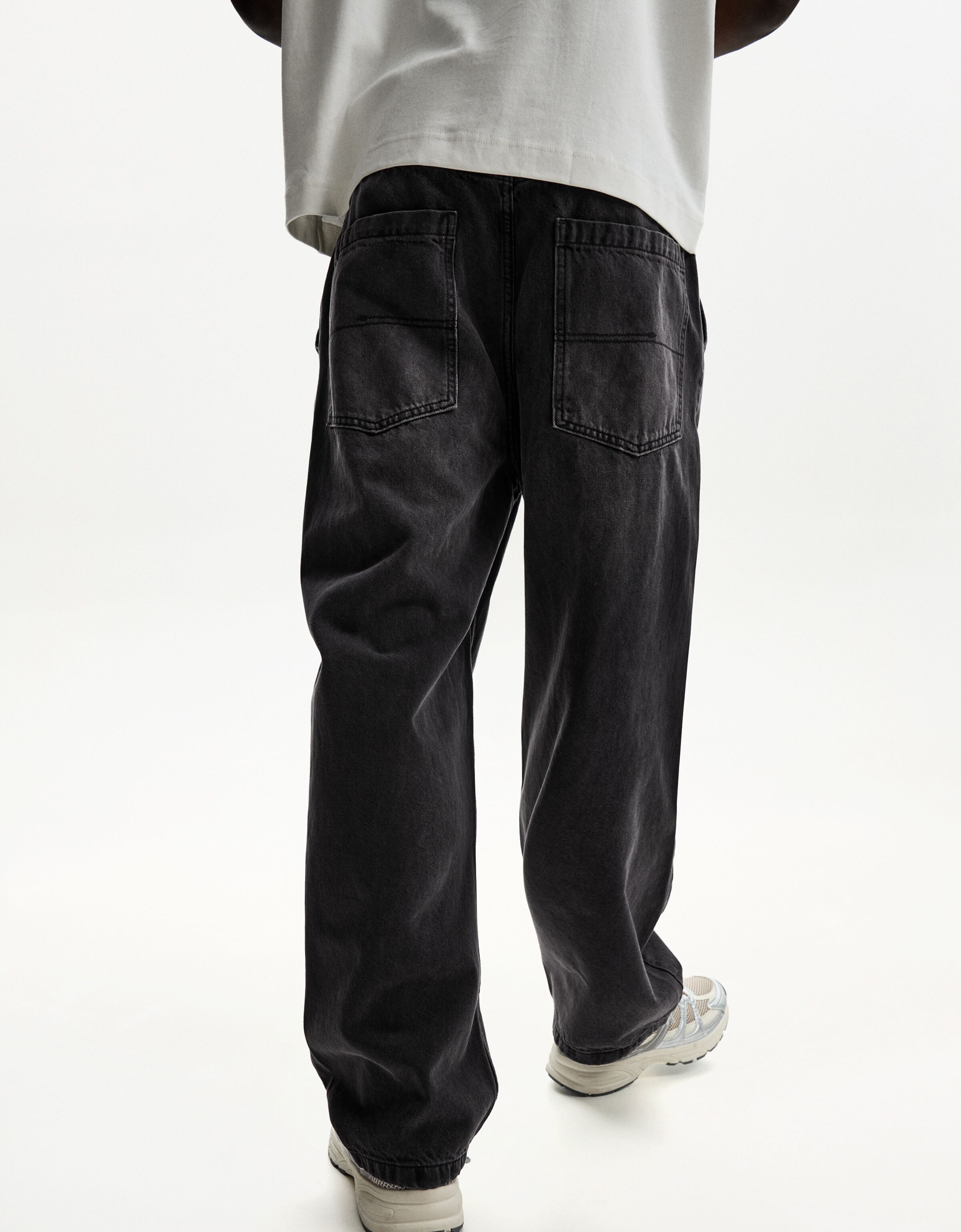 شلوار جین اسکیتری برند Bershka 1154533606