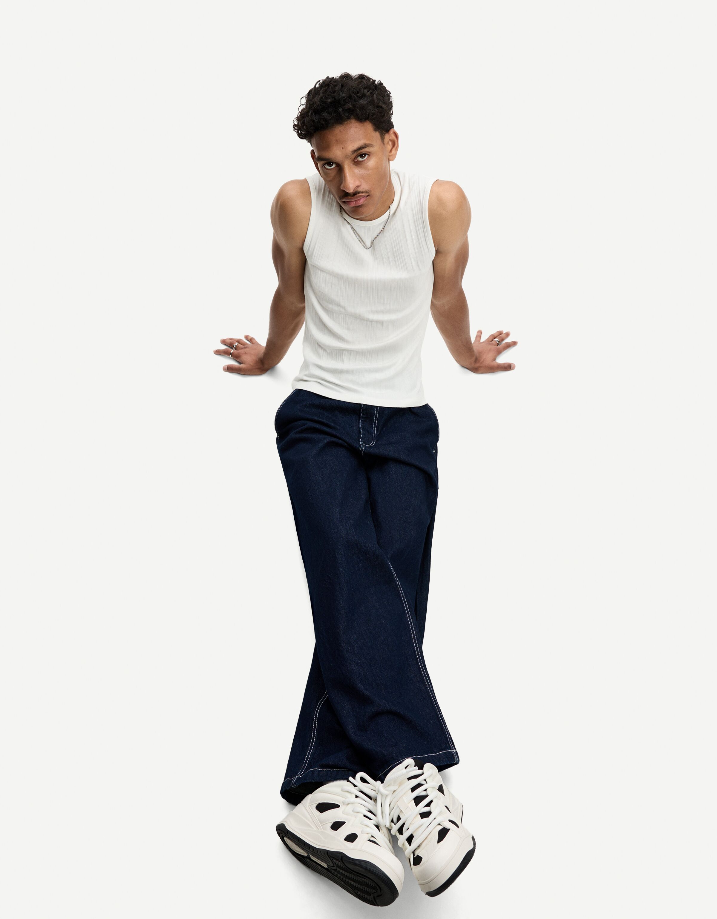 کفش اسکیت برند Bershka 1080297834