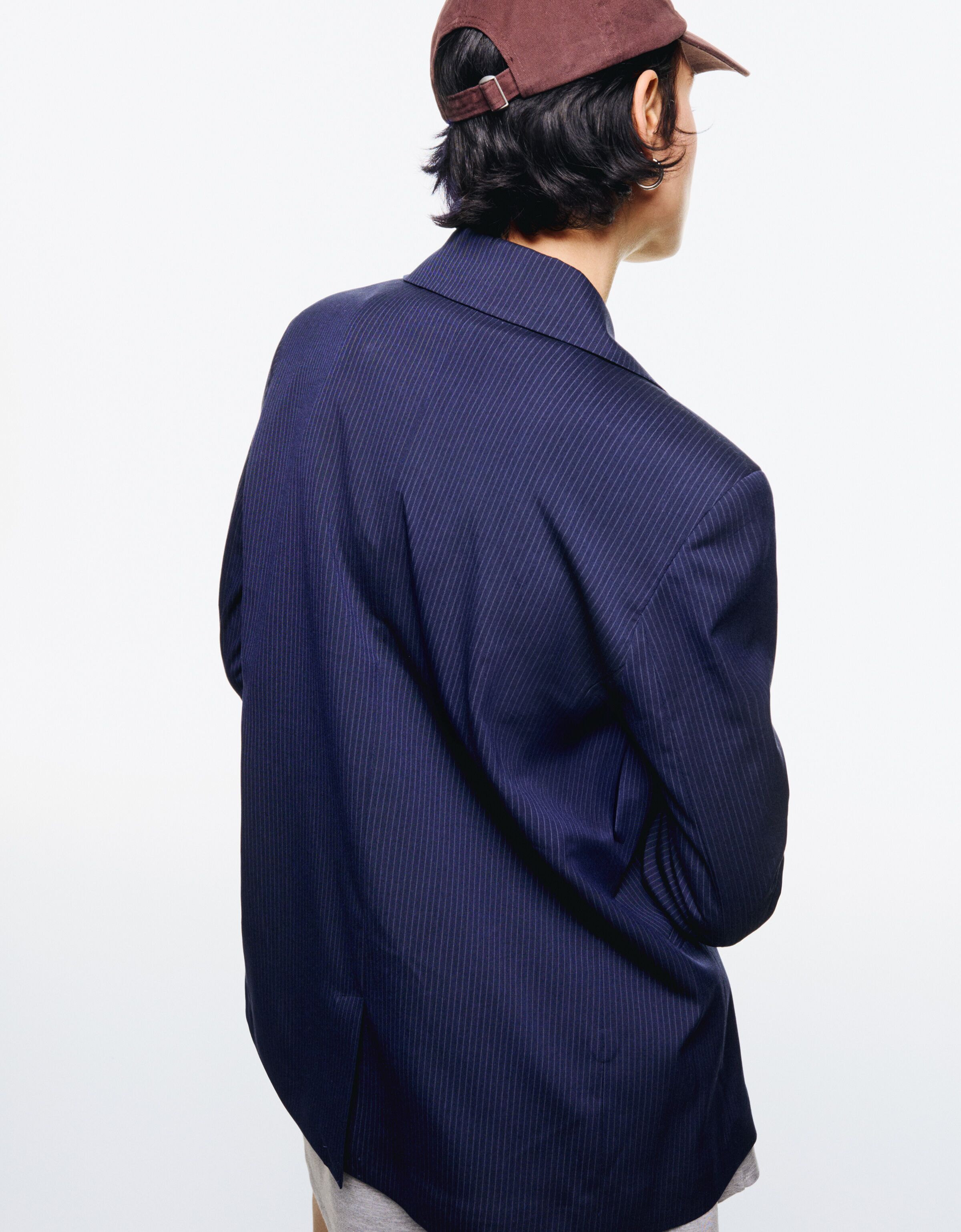 کت blazer با دکمه برند Bershka