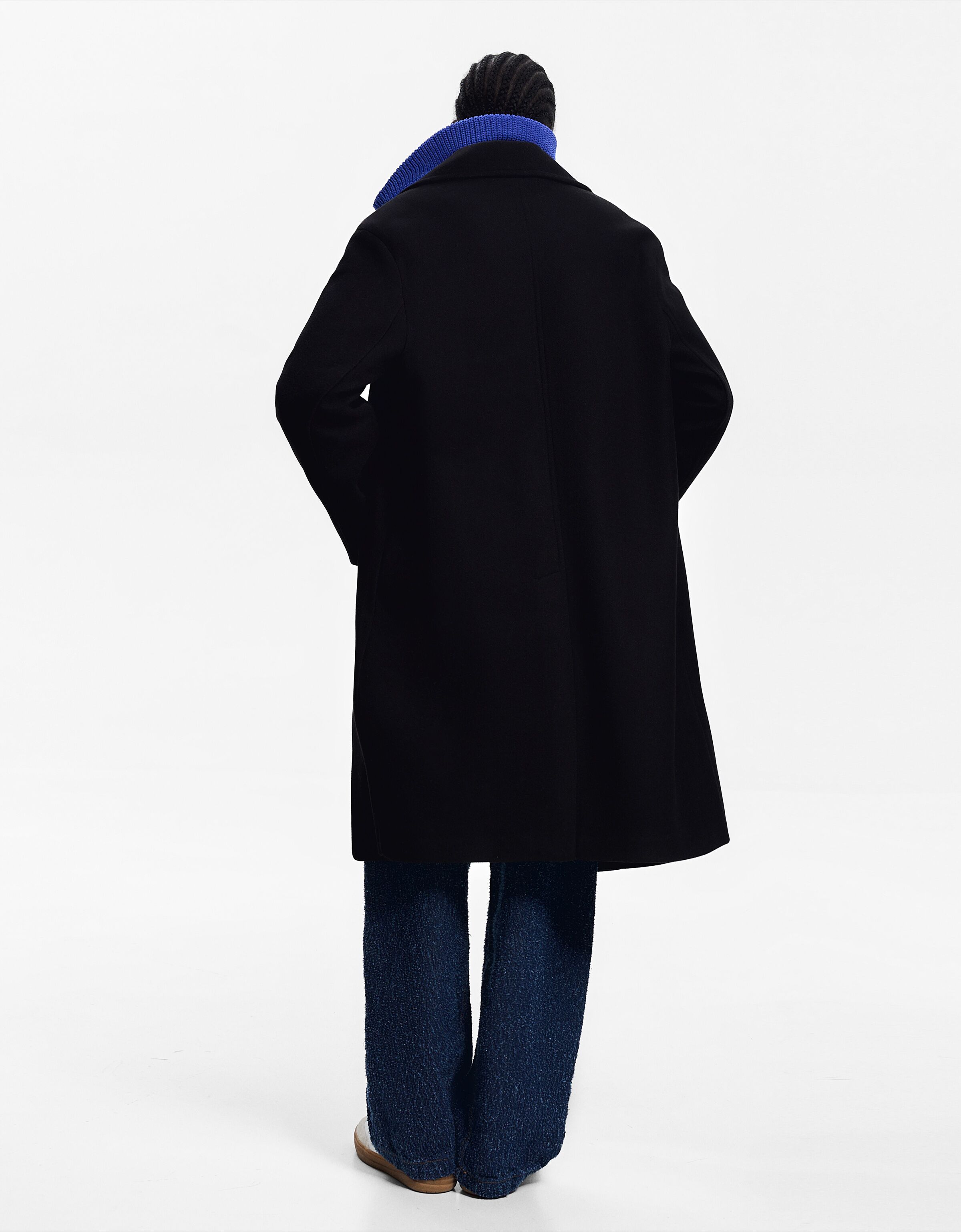 کاپشن نرم و بلند برند Bershka 451188326