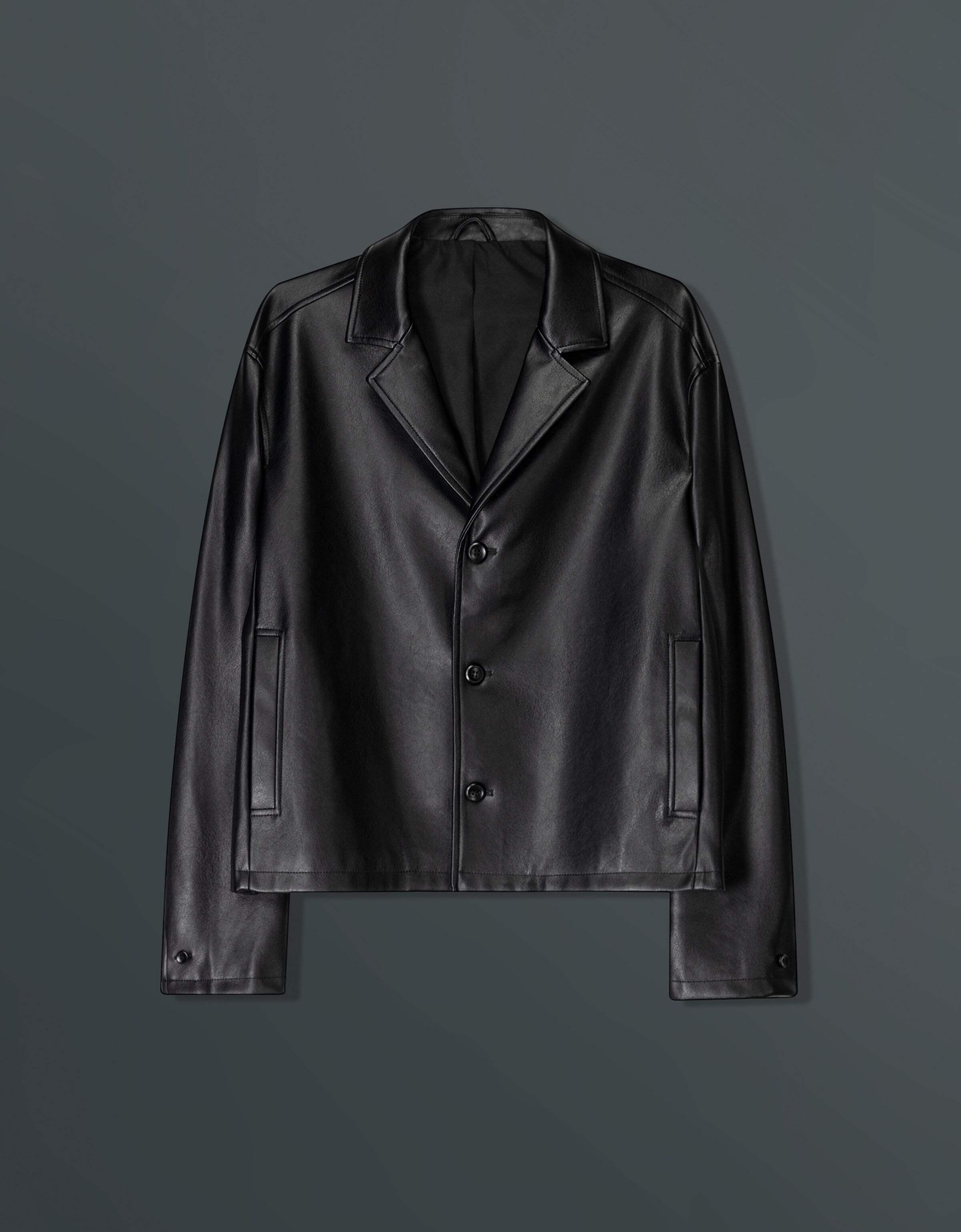 بلازر چرم مصنوعی برند Bershka 898340759