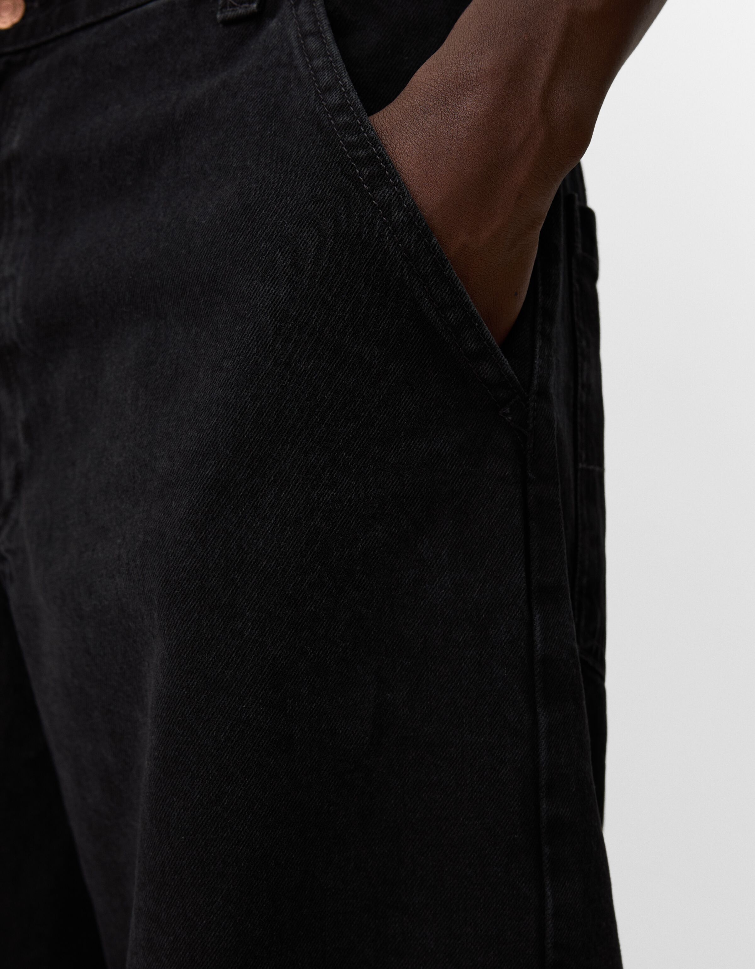 شلوار جین اسکیتری برند Bershka 505303209