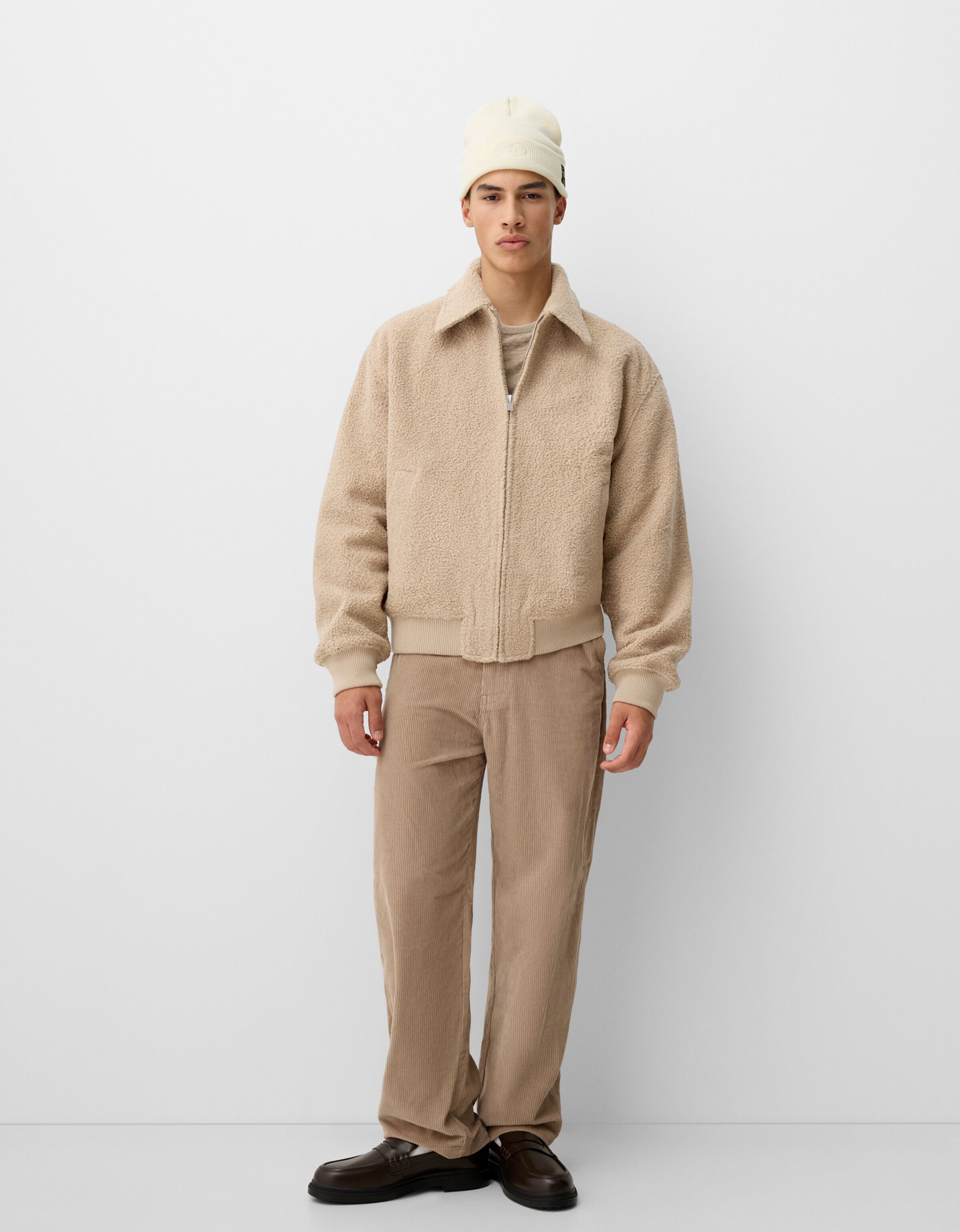 کفش پنی لوفر برند Bershka 366375601