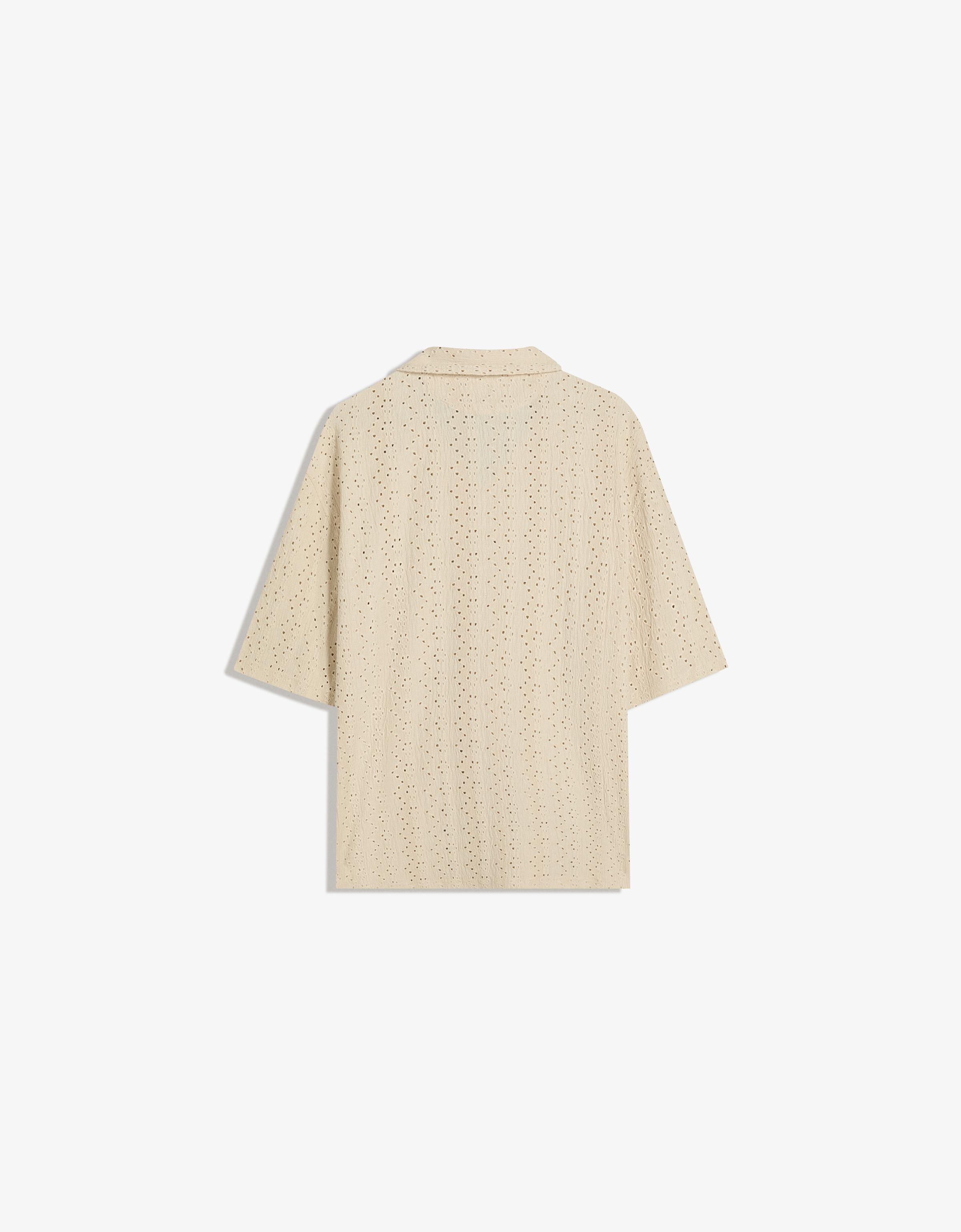 پیراهن آستین کوتاه گلدوزی شده برند Bershka 1673335557