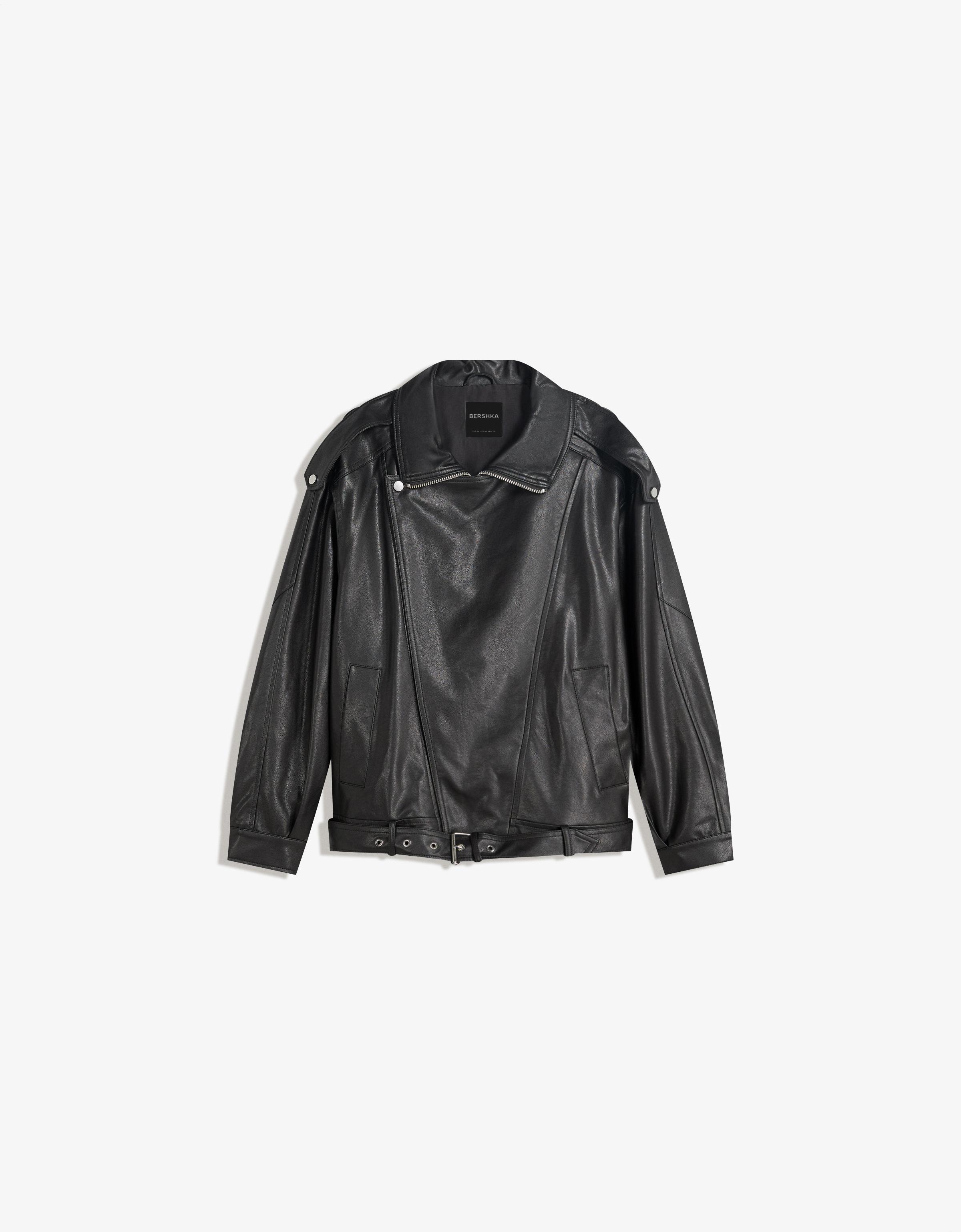 کتانی چرم مصنوعی برند Bershka