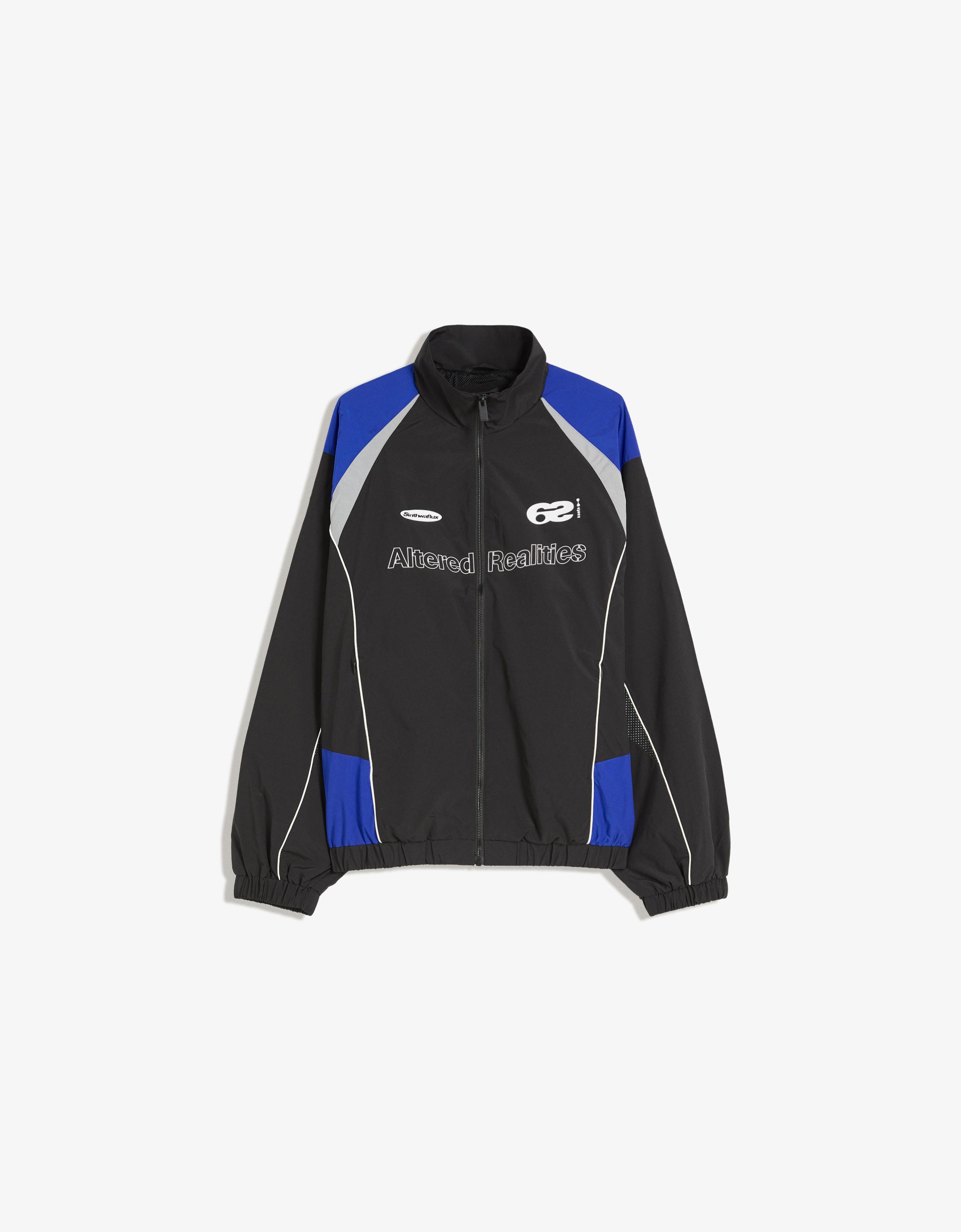 کاپشن فنی چاپی برند Bershka