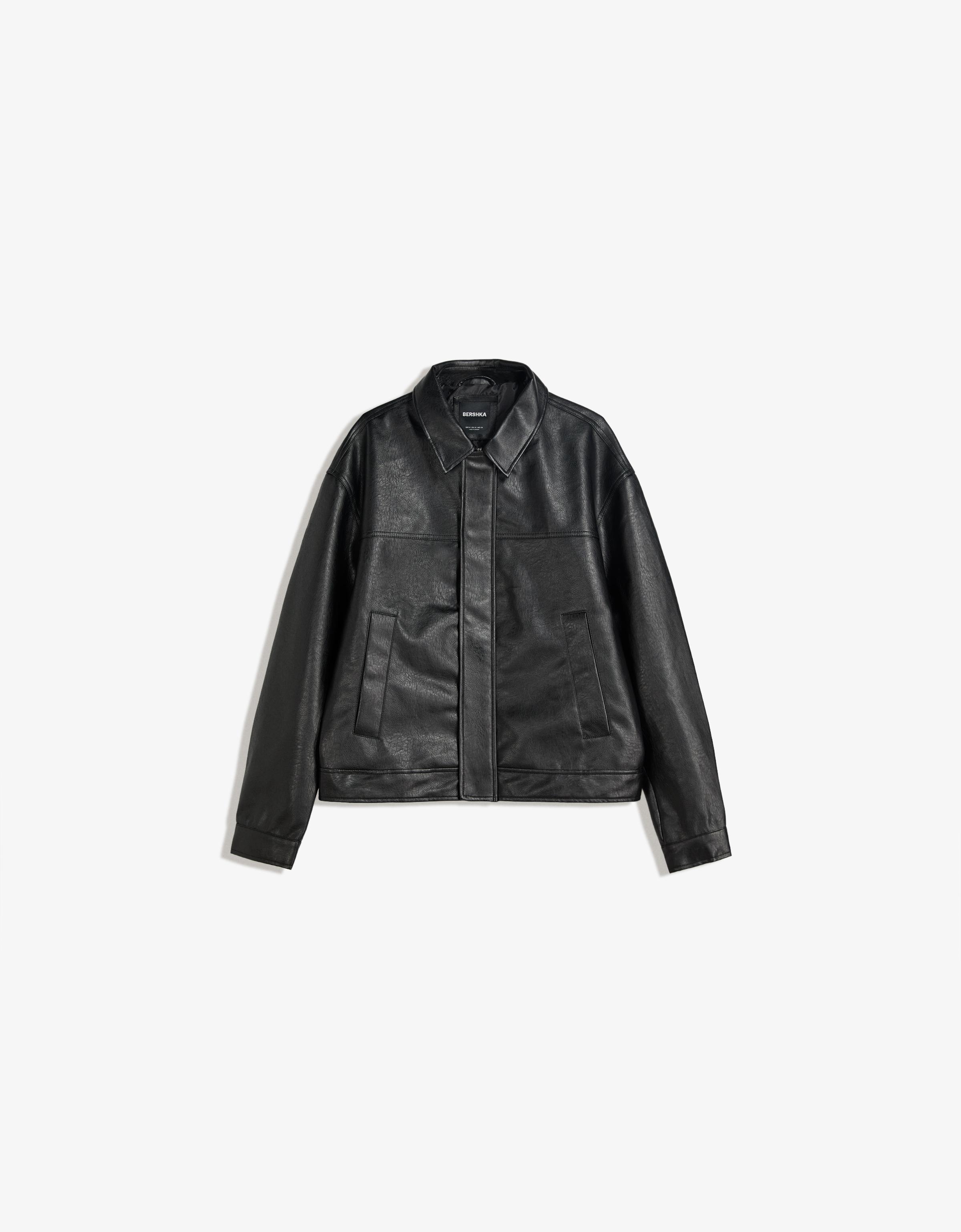 کت Jacket بافت چرم