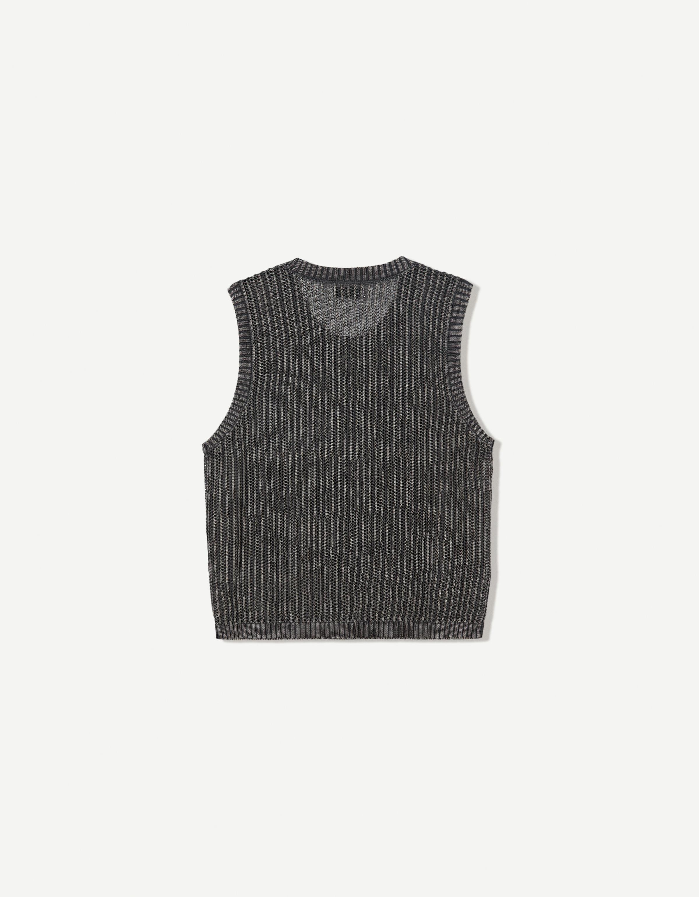 جلیقه با اثر محو برند Bershka 1673960252