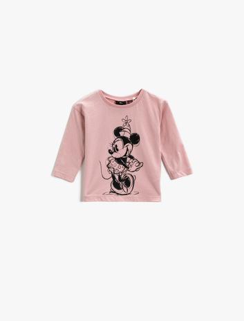 تی‌شرت پنبه‌ای یقه گرد با لیسانس دیسنت