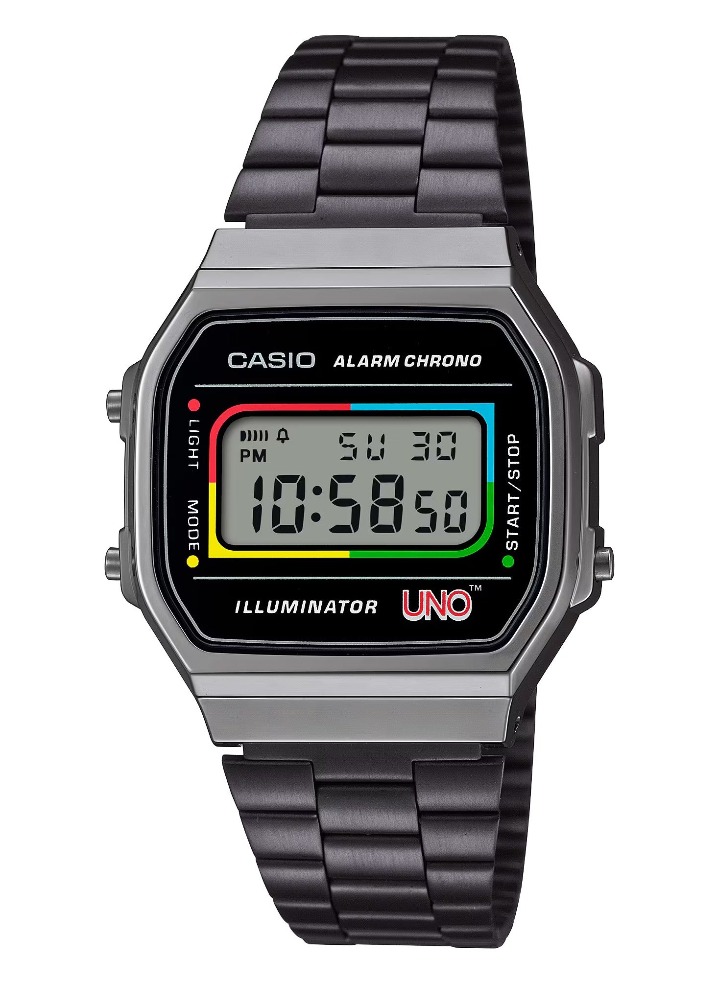 ساعت استیل ضد زنگ مدل وینتج برند یونو برند casio