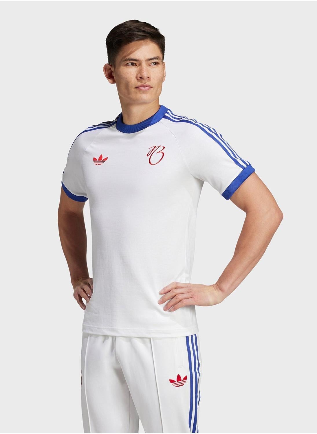 تی‌شرت فوتبال مردانه برند آدیداس مدل JB 3S رنگ سفید سایز XS برند Adidas