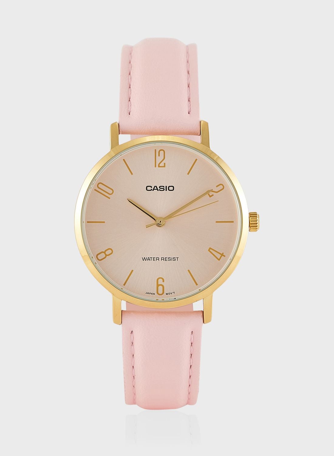 ساعت آنالوگ Pu Strap برند casio