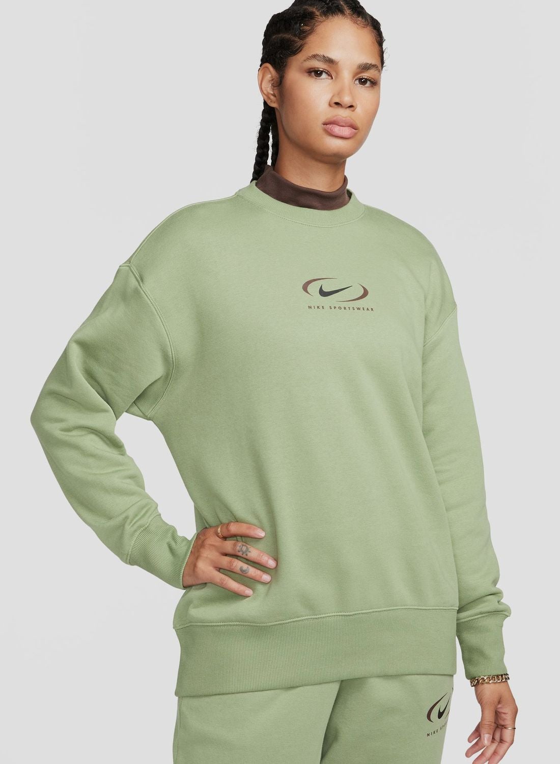 سویشرت آستین‌کوتاه بزرگ برند Nike