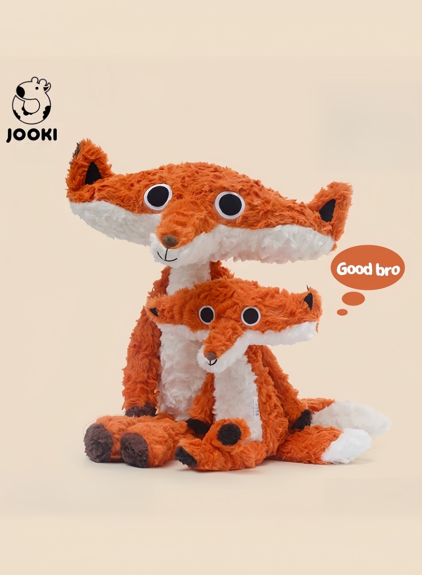 عروسک پشمالو جکی دُوار فُکس برند jooki