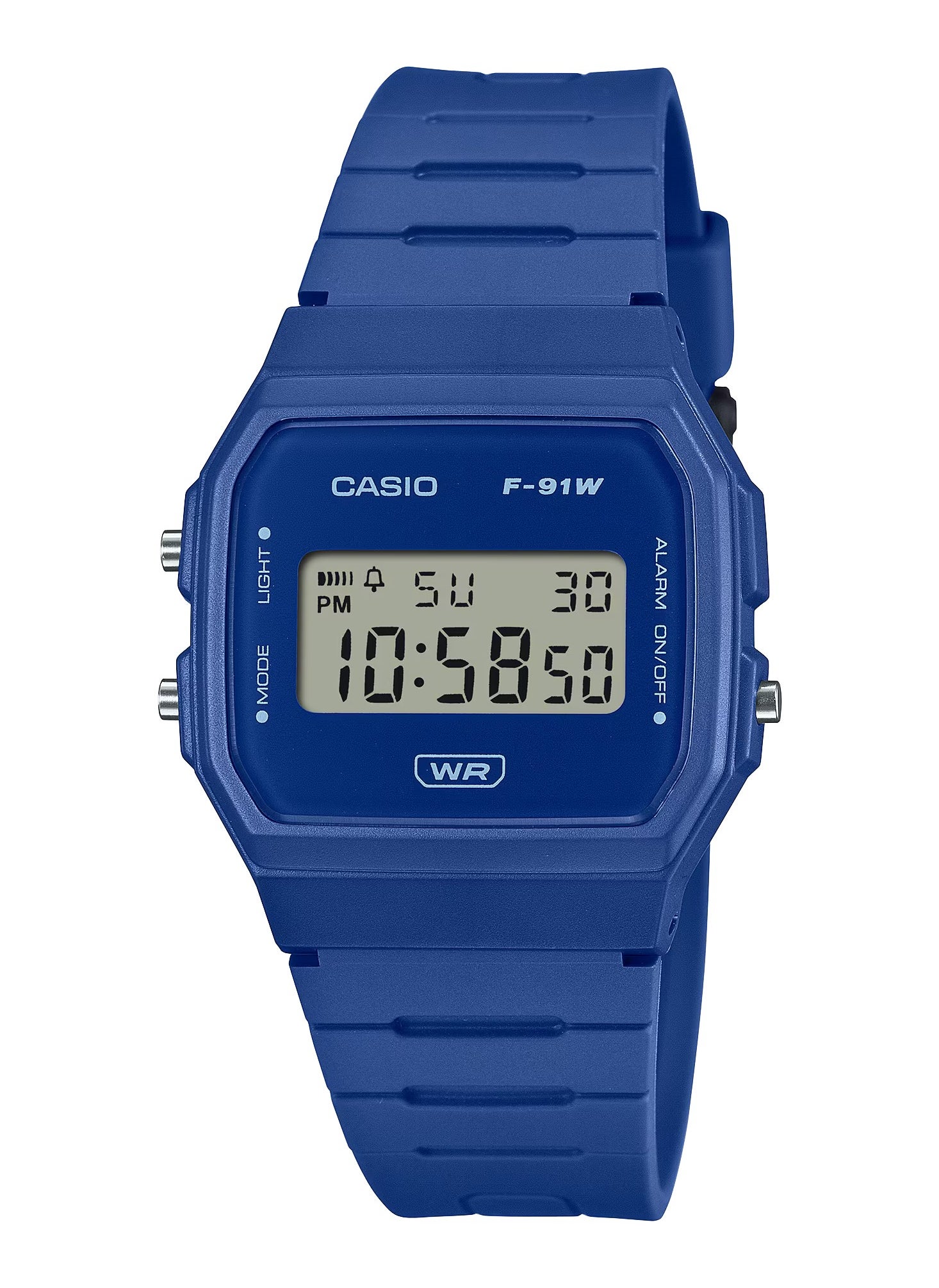 ساعت مچی یونیسکس بند رزین دیجیتال F-91WB-2A1 برند casio