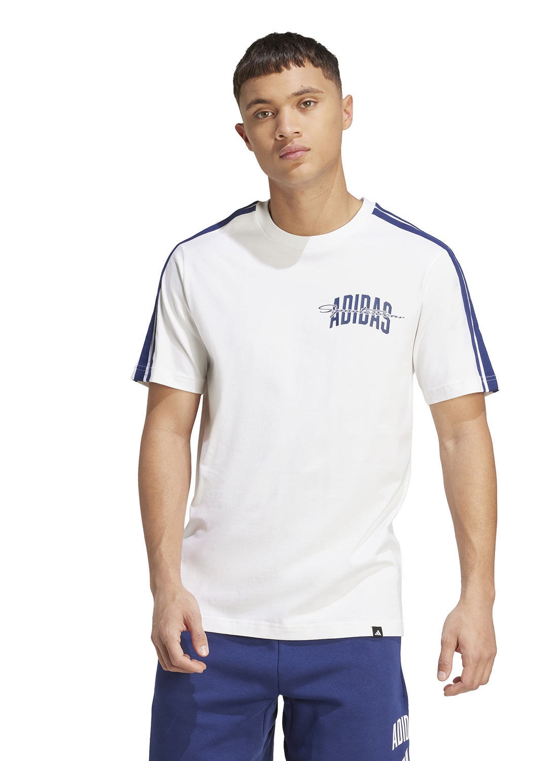 تی‌شرت گرافیکی اسکریپت دانشگاهی برند Adidas