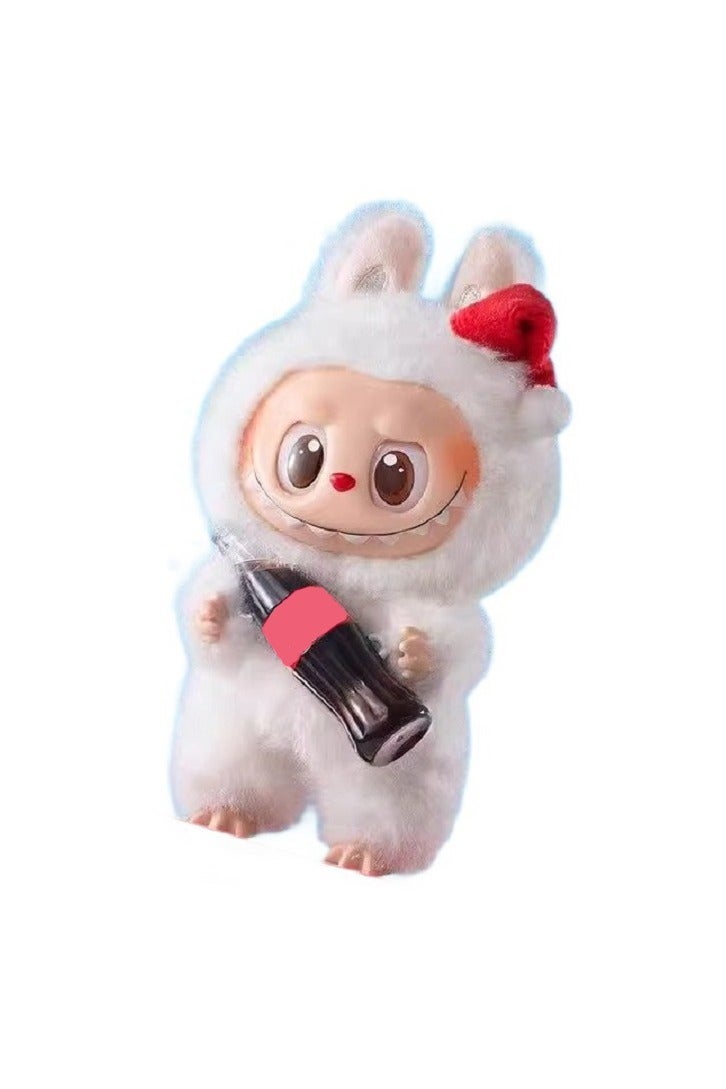 عروسک پشمالو برند لابوبو - اسباب بازی وینیل سفید و زیبا، عروسک شگفتی نسل سوم، هدیه مناسب برای تولد پسران و دختران، 17 سانتی‌متر برند generic