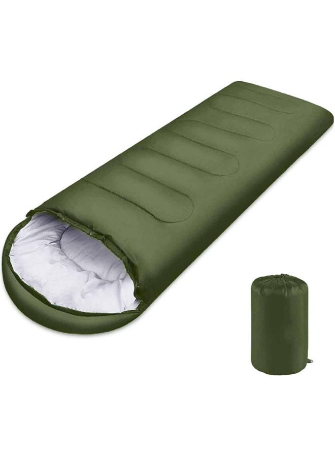 کیسه خواب بزرگسالان برای کمپینگ در فضای باز، کیسه سبک ۱۸۰ سانتی‌متری با طراحی پاکت و کلاه ۳۰ سانتی‌متری، کیسه خواب با ماسک چشم برای بچه‌ها و بزرگسالان، دختران و زنان برای کوله‌گردی/کوهنوردی برند moment