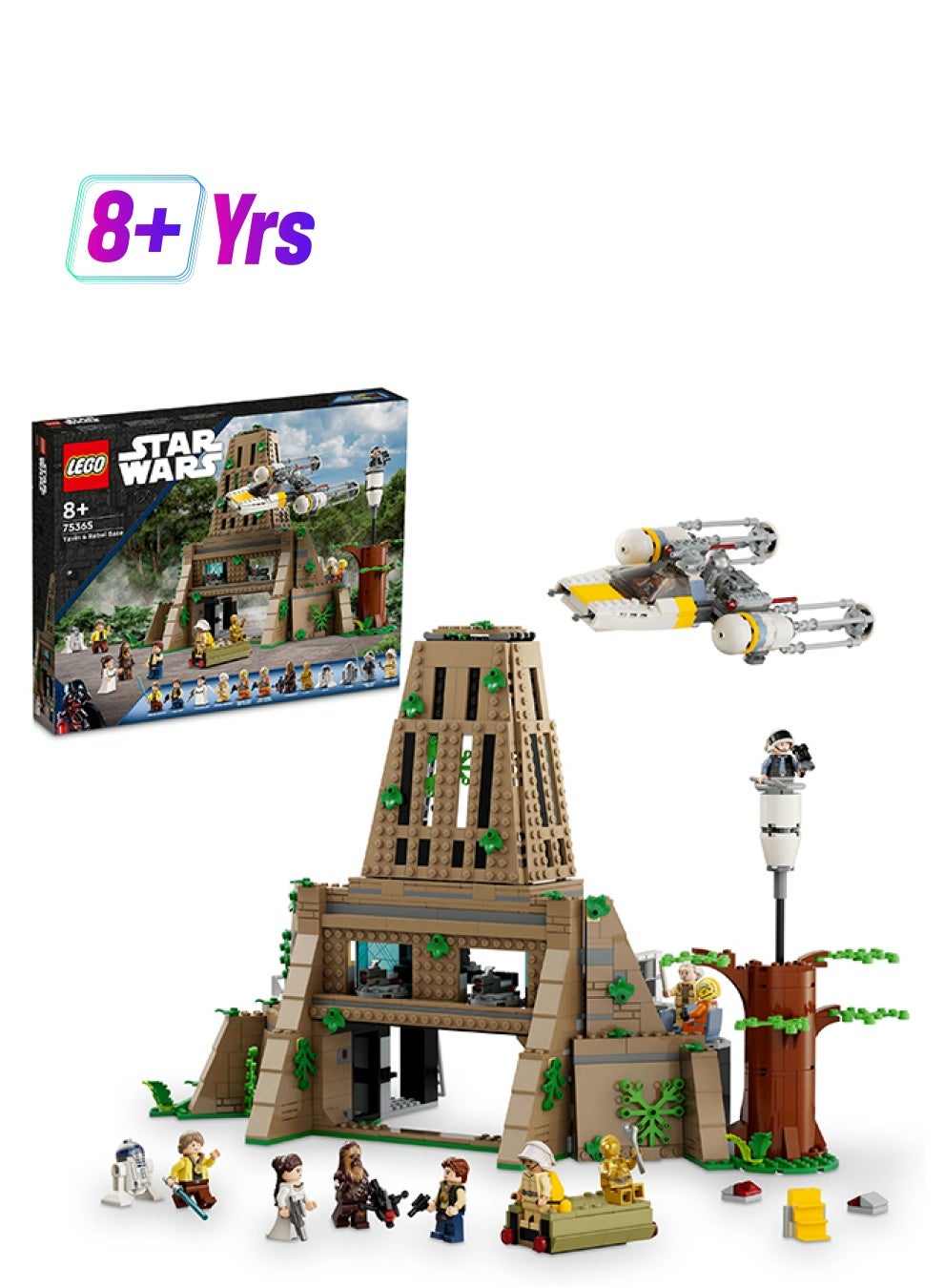 ست ساخت اسباب بازی پایگاه شورشی یاوین ۴ جنگ ستارگان: امیدی تازه برند lego