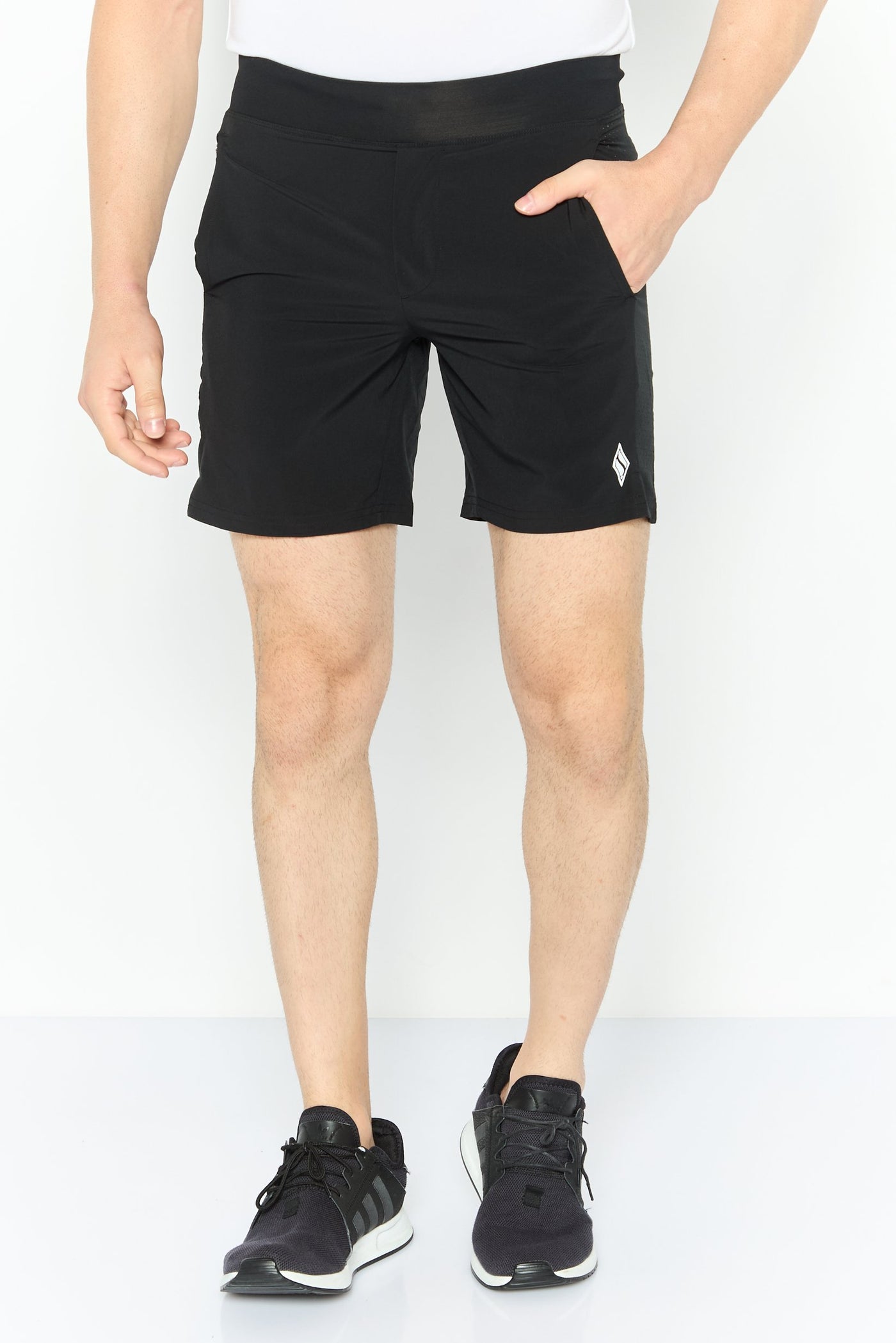 شلوارک تمرینی مردانه ورزشی، مشکی برند skechers