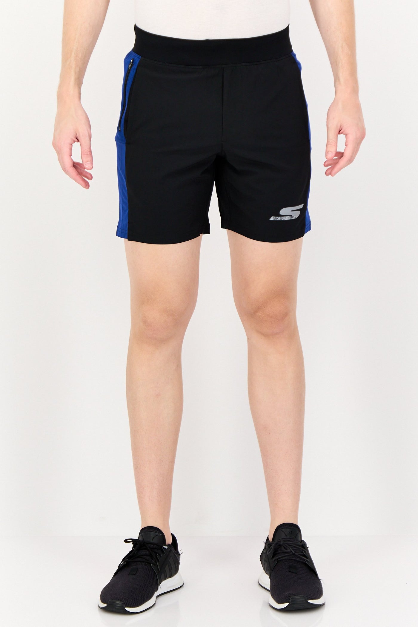 شلوارک تمرینی مردانه اسپرت، مشکی برند skechers