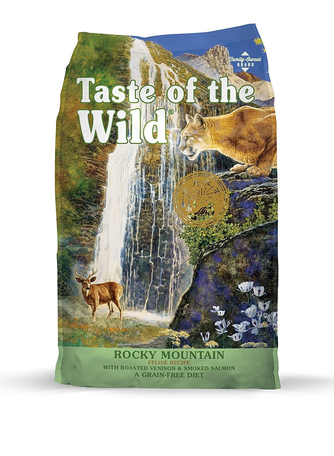 غذای خشک گربه برند راکی مانتین مدل فیلین ۲.۲۷ کیلوگرم برند taste of the wild
