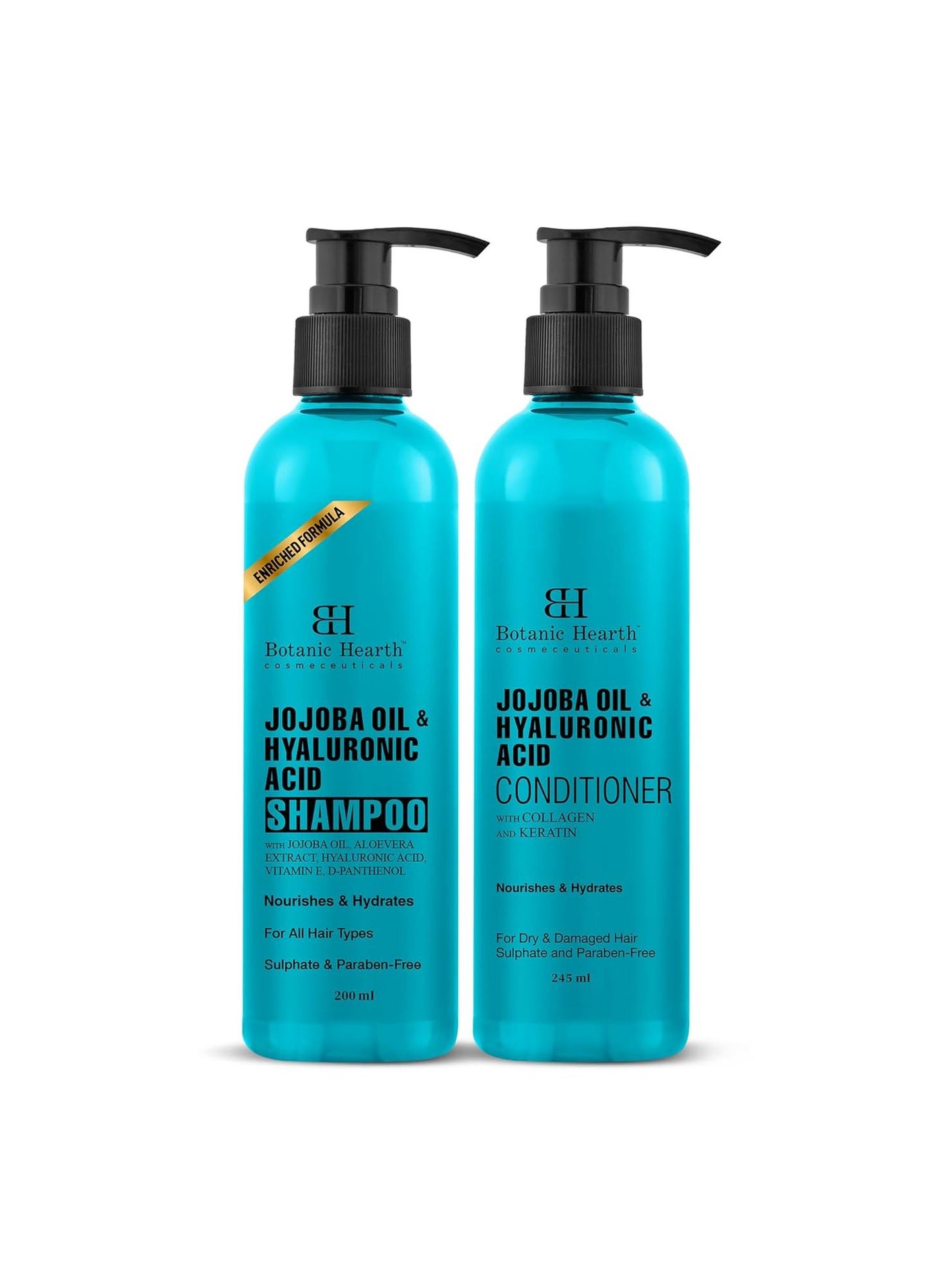 ست شامپو و نرم‌کننده سرکه سیب و شی باتر برند بوتانیک هارت، ۱۶ اونس x ۲ برند botanic hearth