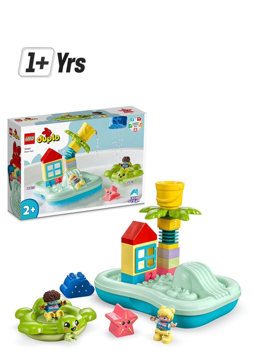 ست بازی آموزشی پارک آبی دوپلو تاون ۱۰۹۸۹ برند lego