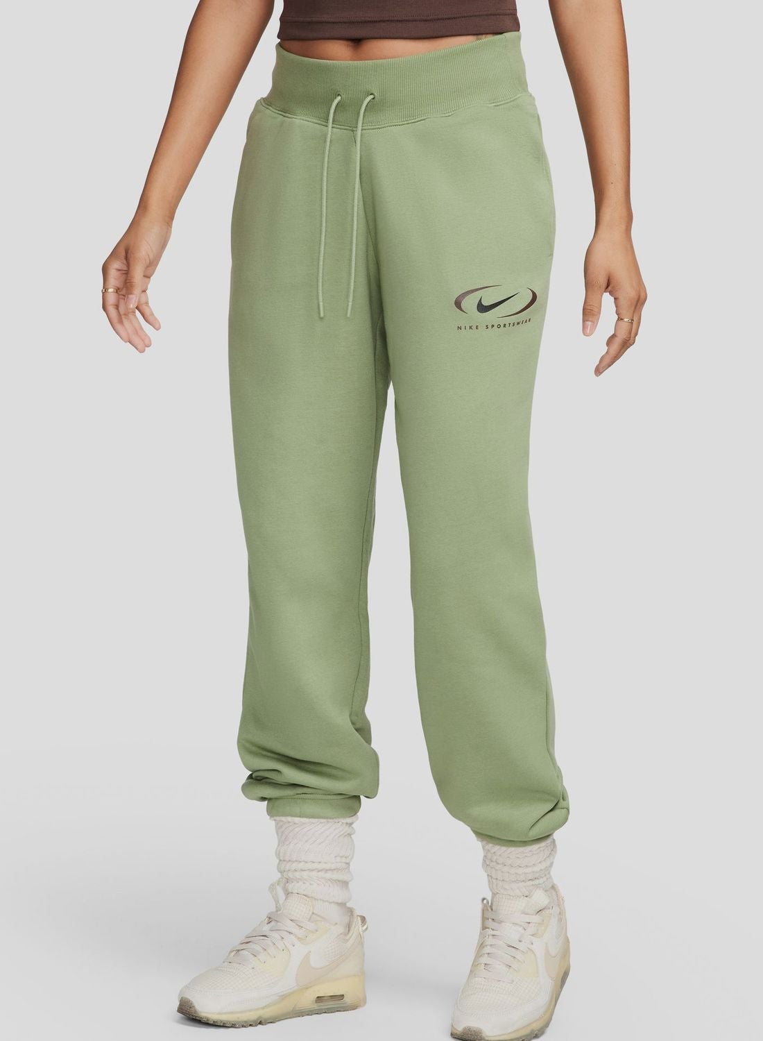شلوار راحتی گشاد با کمر بلند برند Nike