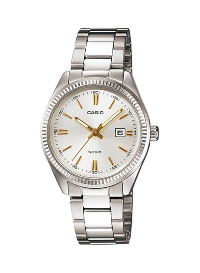 ساعت دیجیتال زنانه ضد آب مدل LTP-1302D-7A2VDF - 30 میلی‌متر - نقره‌ای برند casio
