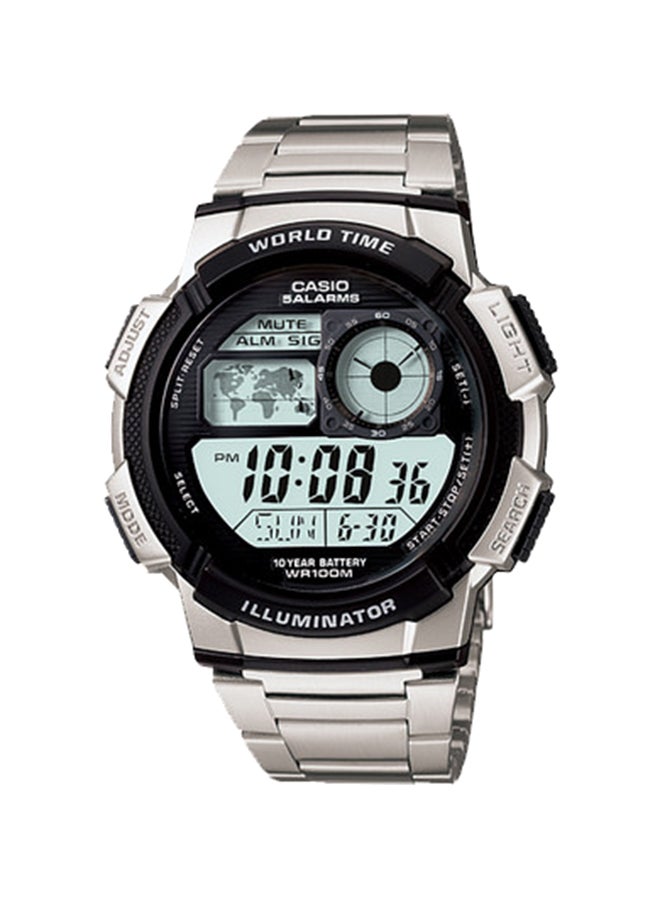 ساعت مچی آنالوگ زنانه رزینی AE-1000WD-1AVDF - ۳۴ میلی‌متر - سفید برند casio