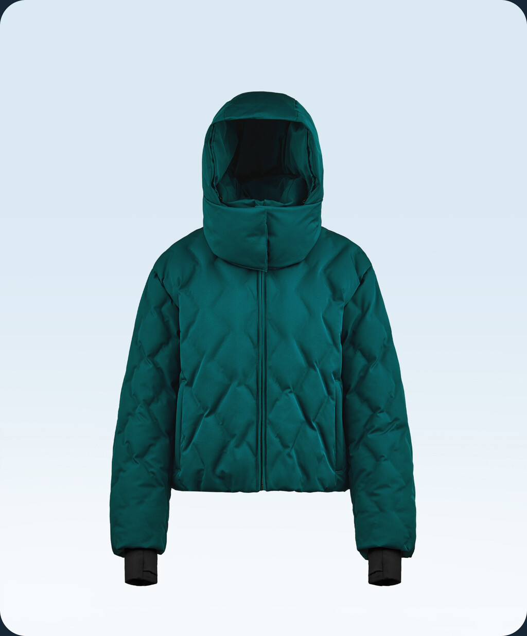 کاپشن پُر شده با لایه‌ی کَپیتونه مقاوم در برابر آب Primaloft® KAYAK برند oysho 614798647