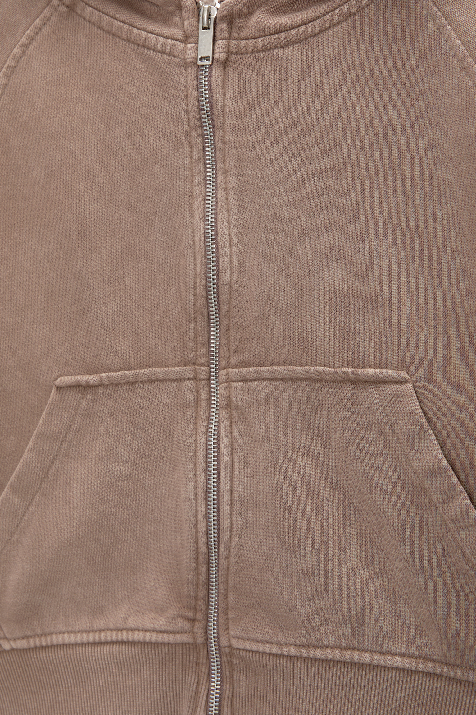 سویشرت با کلاه و زیپدار برند PullAndBear 712859538