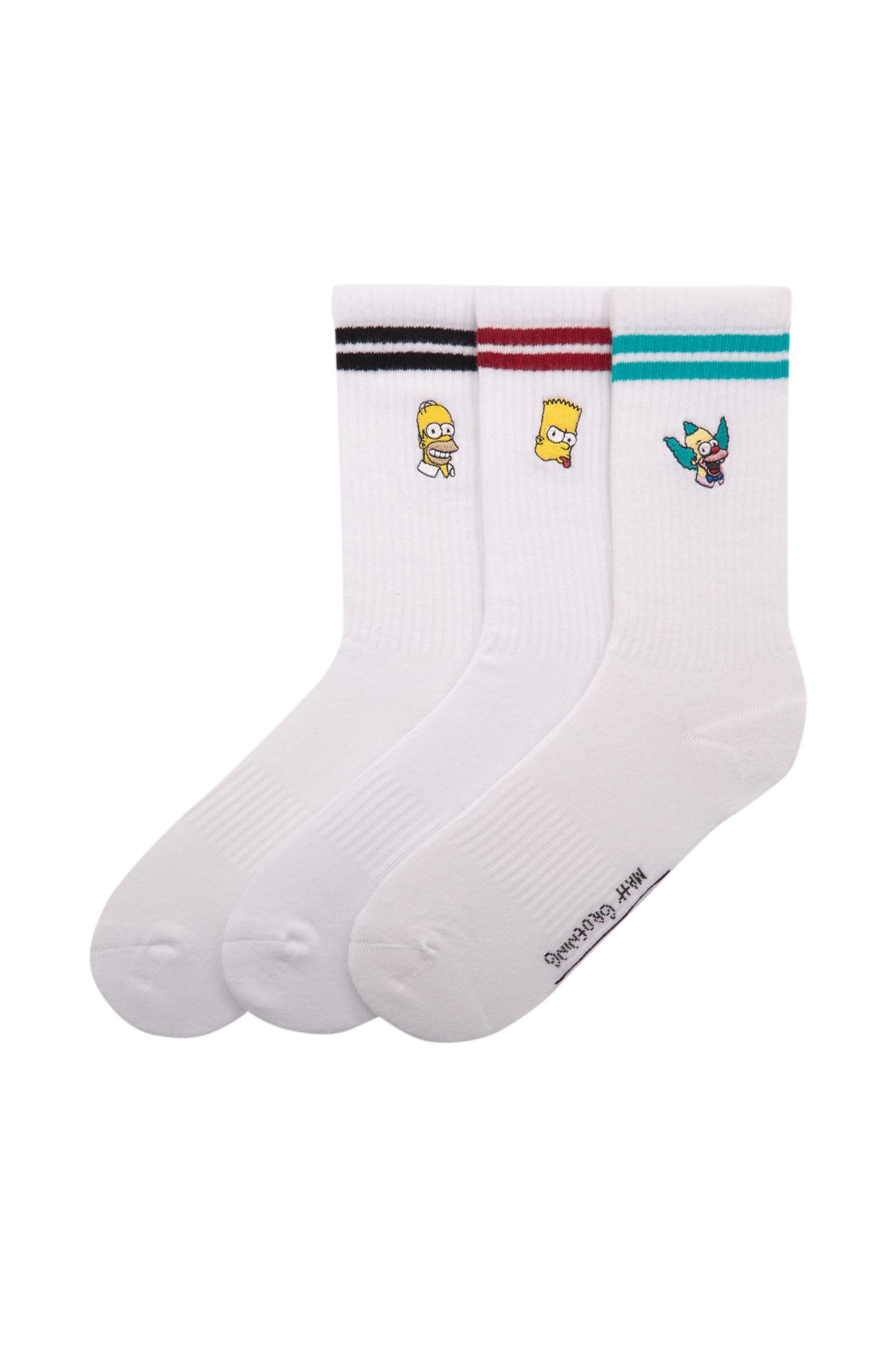 ست جوراب با طرح سیمپسون‌ها برند PullAndBear