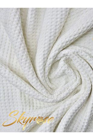 پیکه تک‌نفره سفید با حوضچه پنبه‌ای، 160x230 سانتی‌متر، پیکه اقتصادی هتل، پوشش سفید برند skyrose 5302435