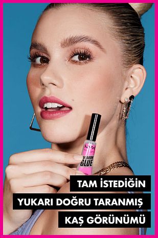 ژل ابرو فوری - ماسکارای شفاف تثبیت‌کننده ابرو برند nyx professional makeup 5542940