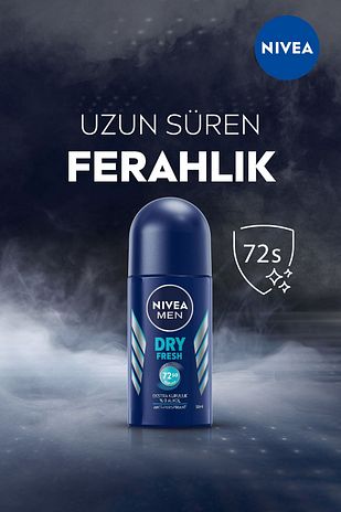 رول‌آن دئودورانت خشک و تازه مردانه ۵۰ میلی‌لیتری دو عددی برند Nivea 6078467
