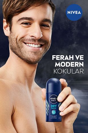 رول‌آن دئودورانت خشک و تازه مردانه ۵۰ میلی‌لیتری دو عددی برند Nivea 6078466