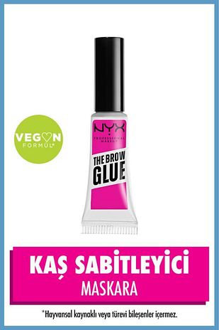 ژل ابرو فوری - ماسکارای شفاف تثبیت‌کننده ابرو برند nyx professional makeup 5783635