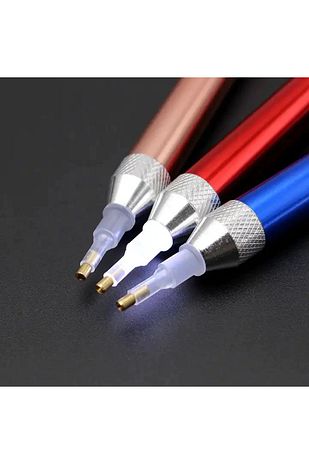 مداد نوری هنری - آبی - با ذره‌بین و نوک‌های ۴ تایی و ۱۰ تایی | E2020ak10 برند movas 6832293