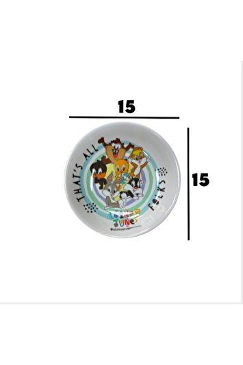 ست ۳ تایی کاسه و بشقاب غذا برند تافکس با طرح لونی تونز برند cephome 2224102460