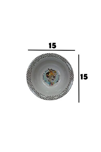 ست ۳ تایی کاسه و بشقاب غذا برند تافکس با طرح لونی تونز برند cephome 2224102461