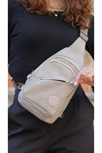 کیف کمری و دوشی کراس با پارچه کرینکیل برای سفر و استفاده روزمره (یونی‌سکس) برند newish polo accessories 466459729