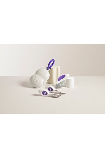 ست قاشق و چنگال و چاقو با رنگ ایندیکو و جعبه حمل/نگهداری برند doddl 8352765