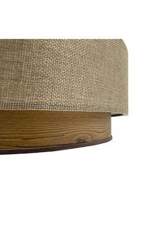 آویز چراغ با طرح چوبی و حصیری برند vivido home 185418342