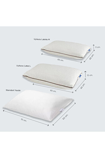 بالش لاتکس میانه اویقوجو برند yatsan 166724796
