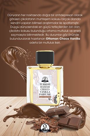 عطر شکلات و وانیل اوتومان سری ۵۵ میلی‌لیتر برند Özcan bey 200207273