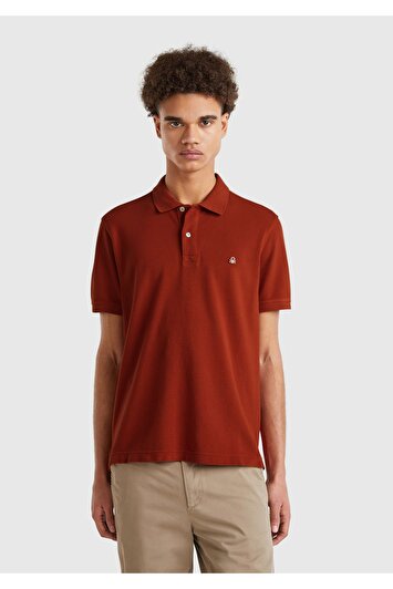 تی‌شرت پولوشرت کوتاه‌ آستین مردانه آبی روشن برند united colors of benetton 1580519631